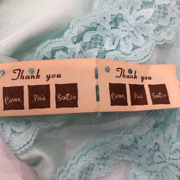 Vintage Carson Pirie Scott & Co 2 piece woman's negligee with original tag M - Picture 10 of 15